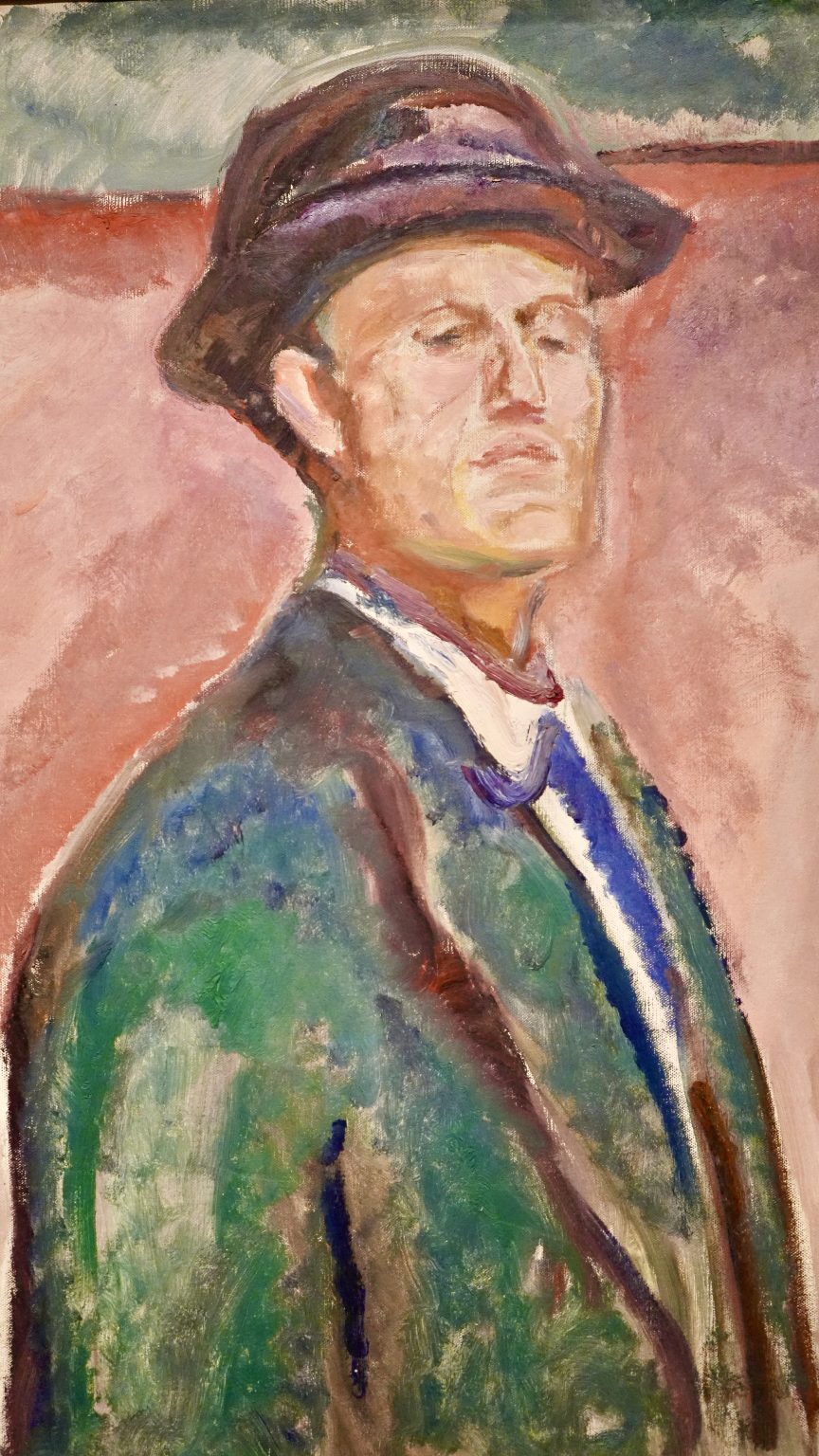 Edvard Munch Self Portrait (one of many)